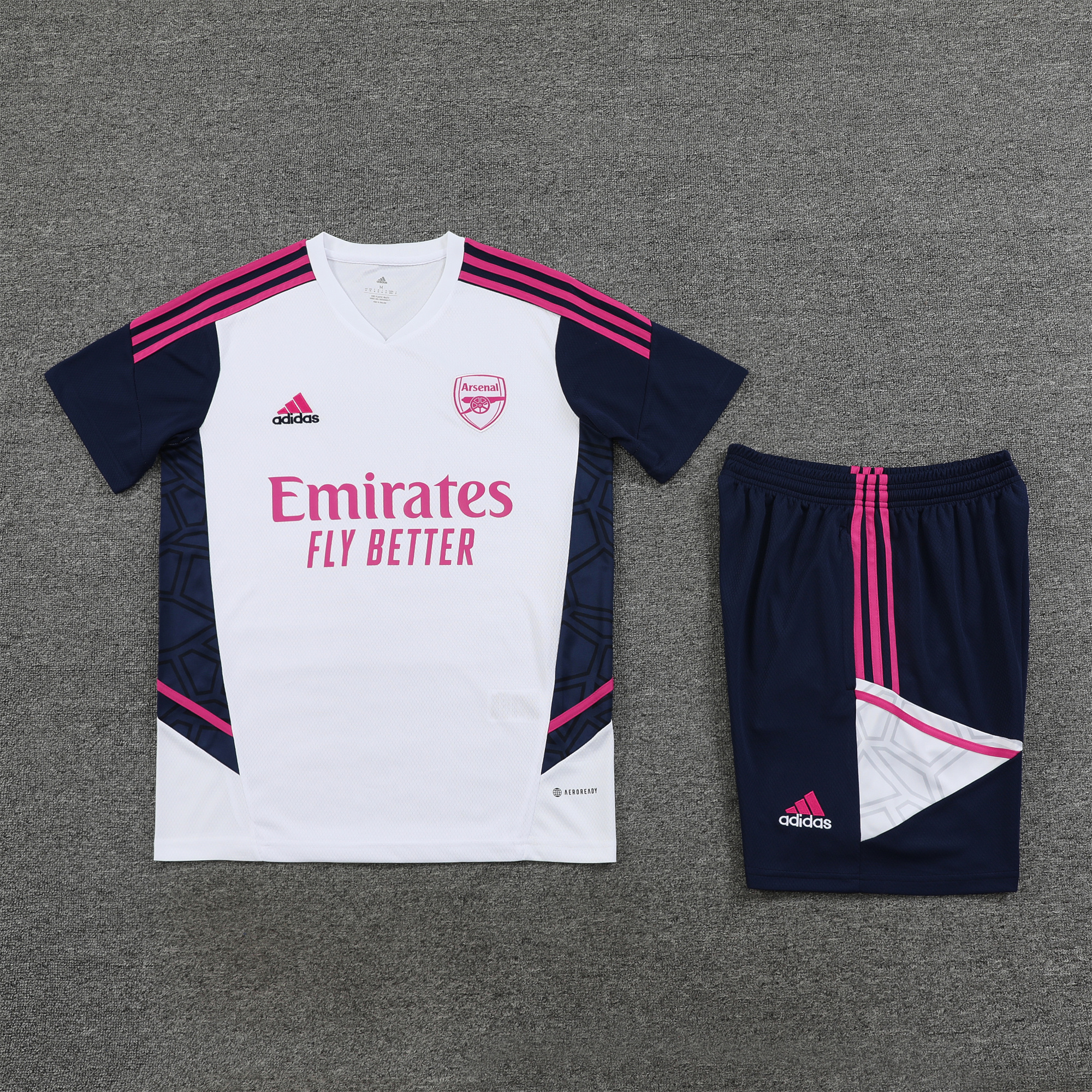 Arsenal 23-24 Short-Sleeve Training Set - White